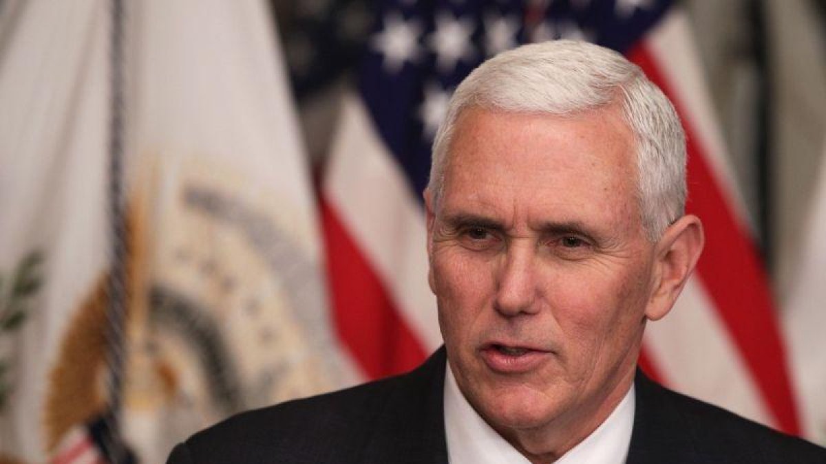 El vicepresidente Mike Pence.-ALEX WONG / AFP