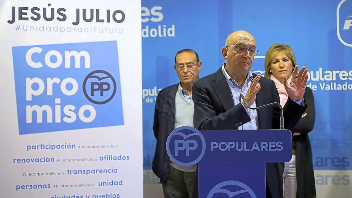 Jesús Julio Carnero en la presentación de las propuestas de su programa-ICAL