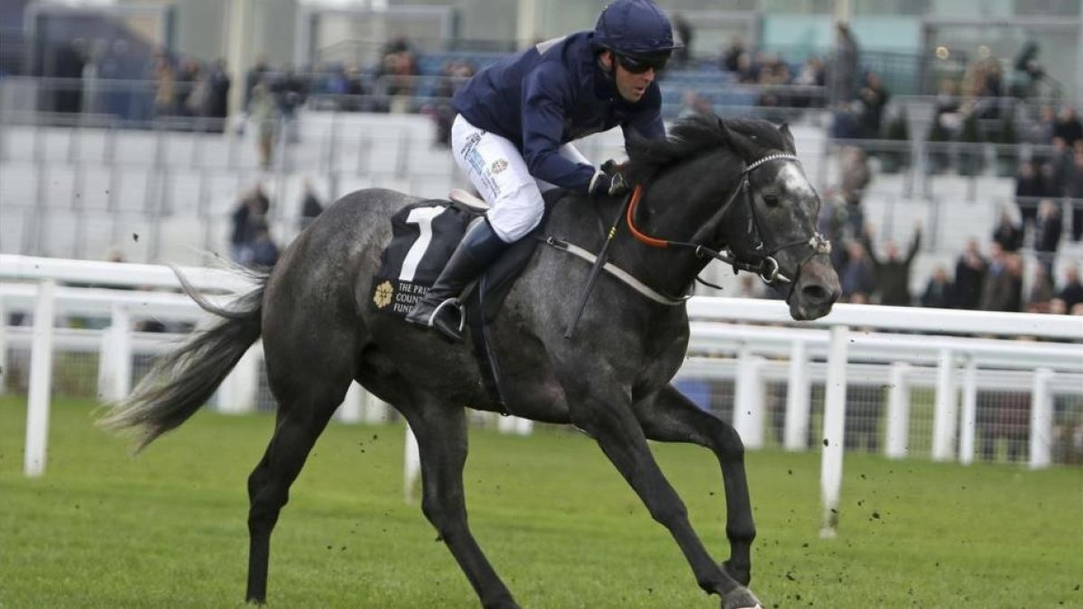 Owen, con su caballo Calder Prince.-STEVE PARSONS