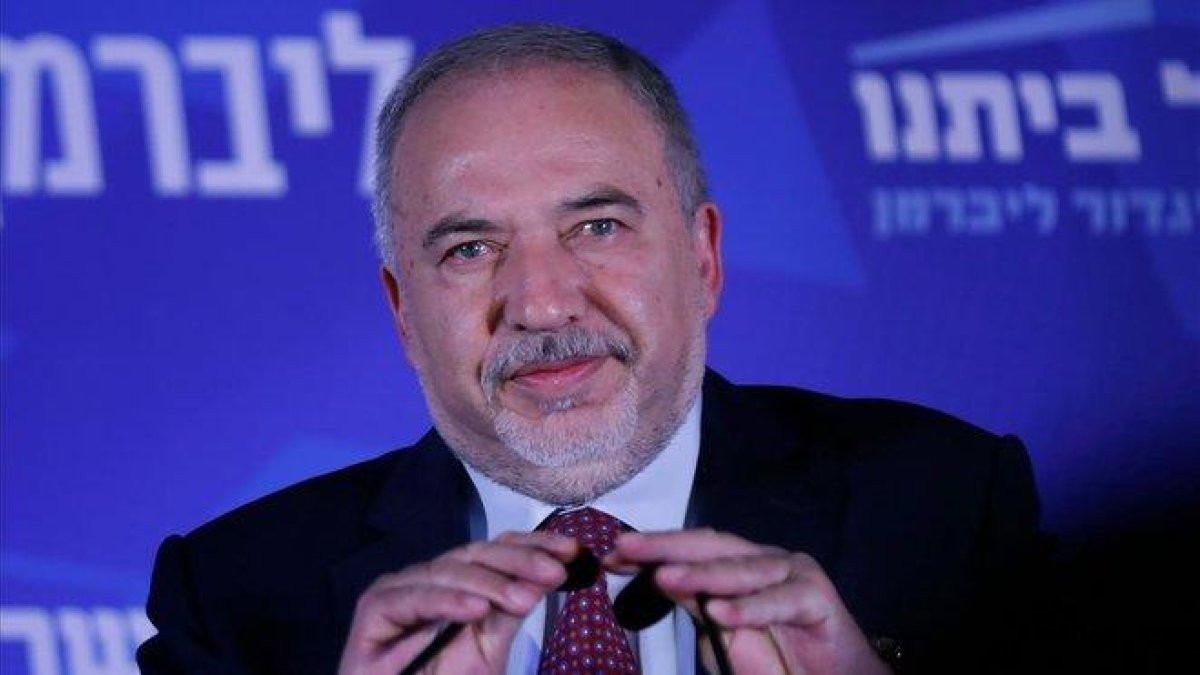 Avigdor Lieberman.-AFP / JALAA MAREY