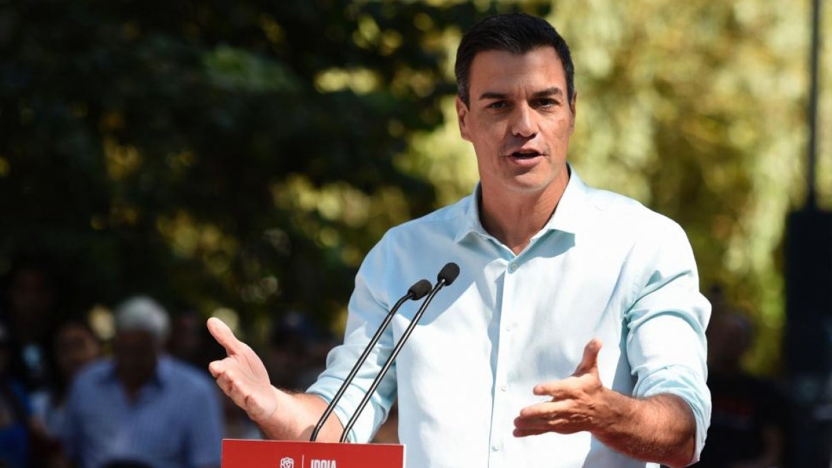 El Secretario General del PSOE, Pedro Sánchez-