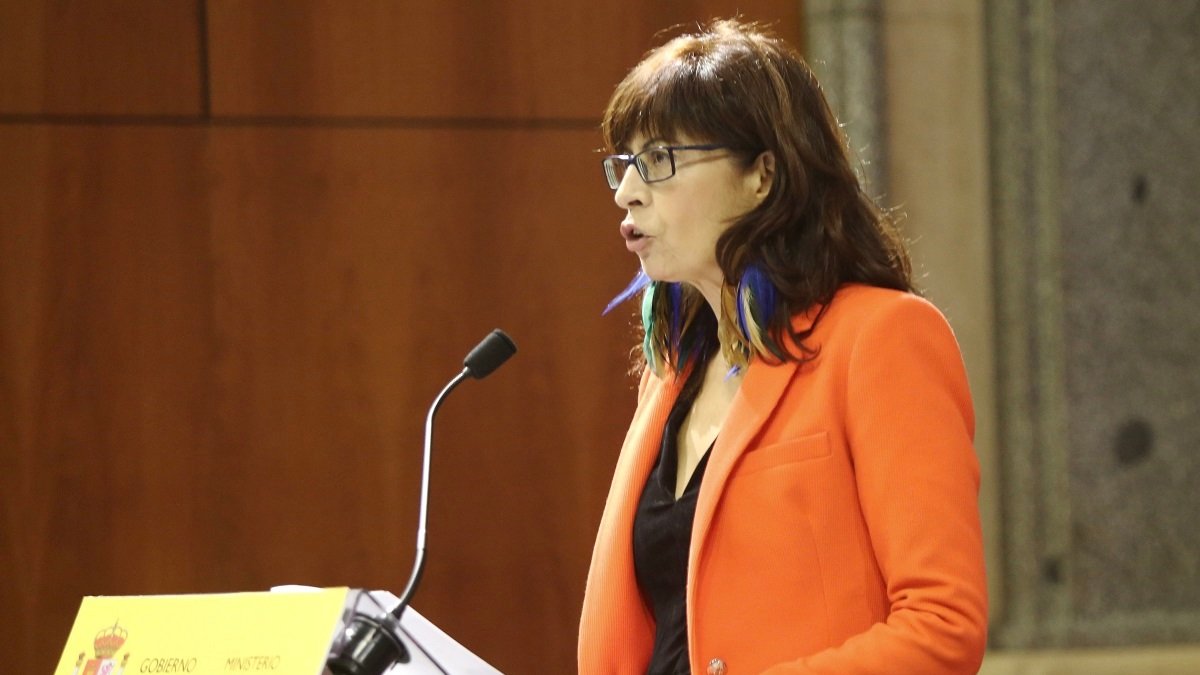 La ministra de Igualdad, Ana Redondo.- ICAL