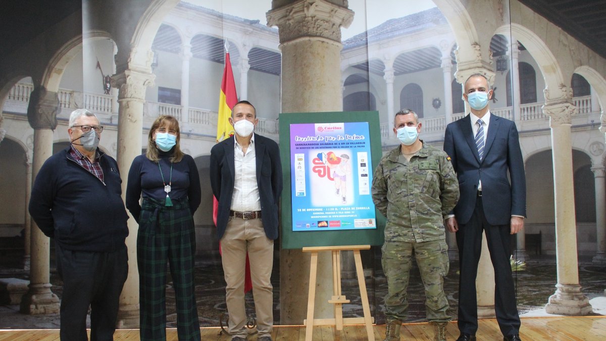 Cáritas organiza una carrera solidaria en Favor de La Palma. / E.M.
