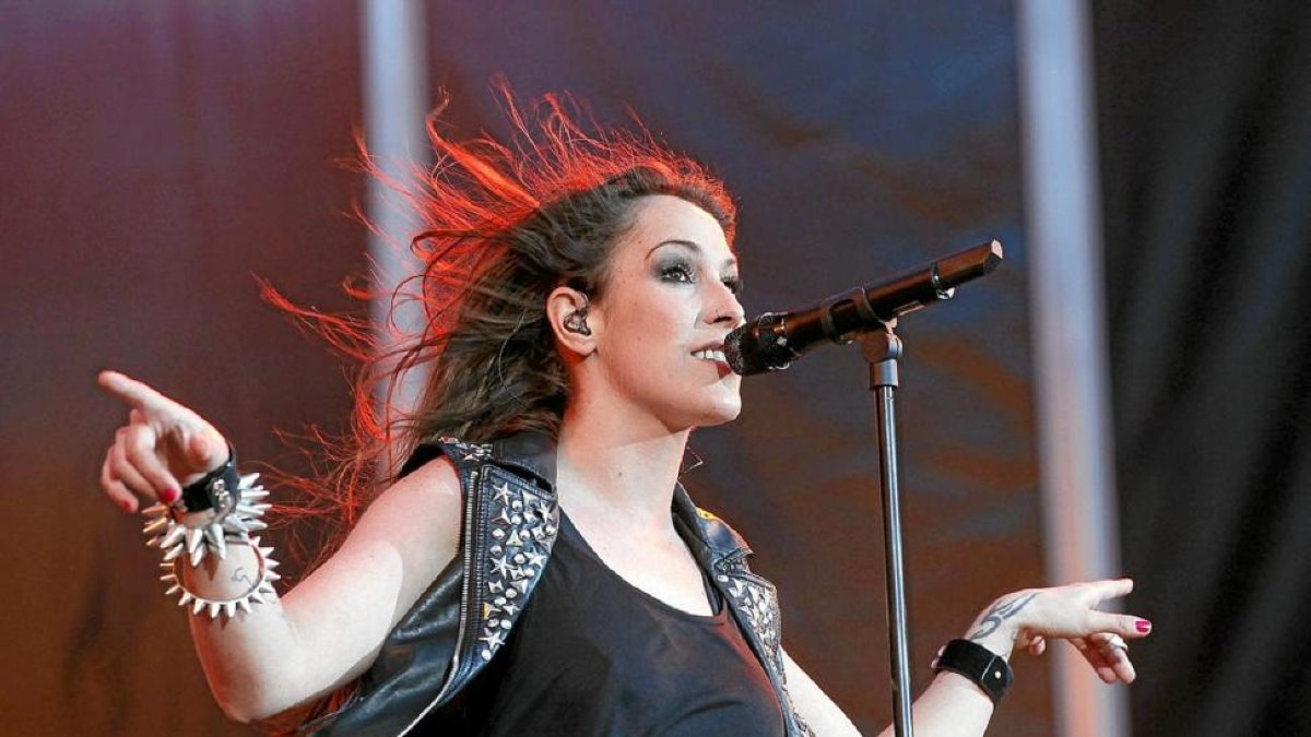 Malú, durante el Valladolid Latino de 2013.-Pablo Requejo (Photogenic)