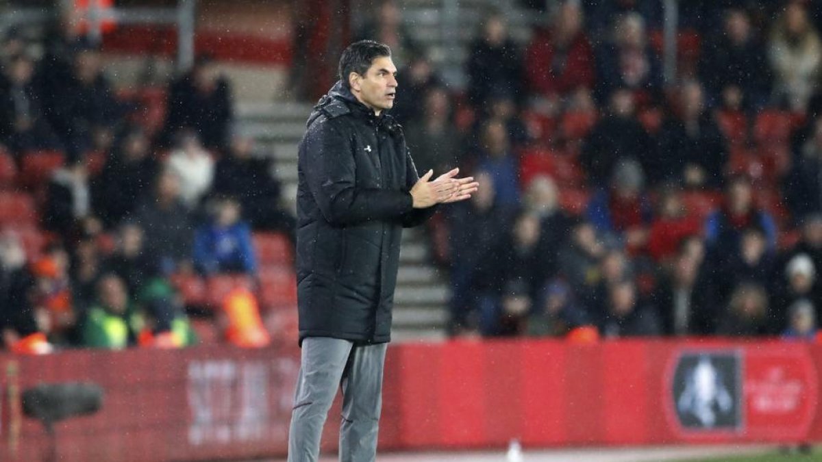 Mauricio Pellegrino, durante un partido de la Premier.-/ FRANK AUGSTEIN (AP)