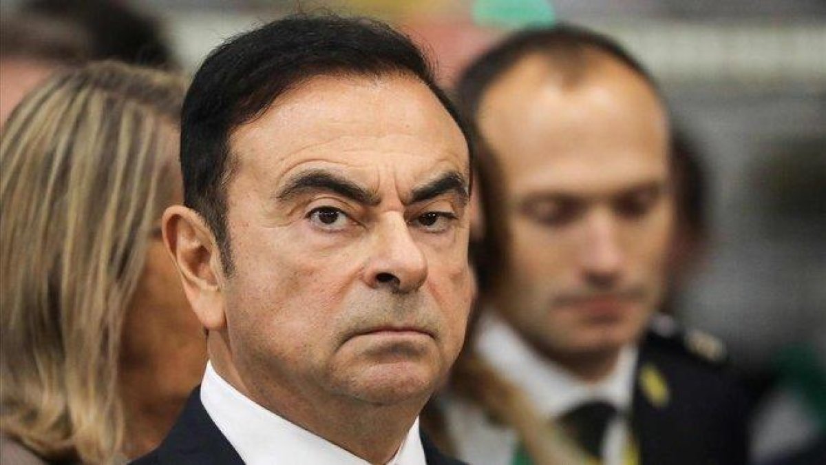 El expresidente de Nissan, Carlos Ghosn, en una foto de noviembre del 2018.-AFP