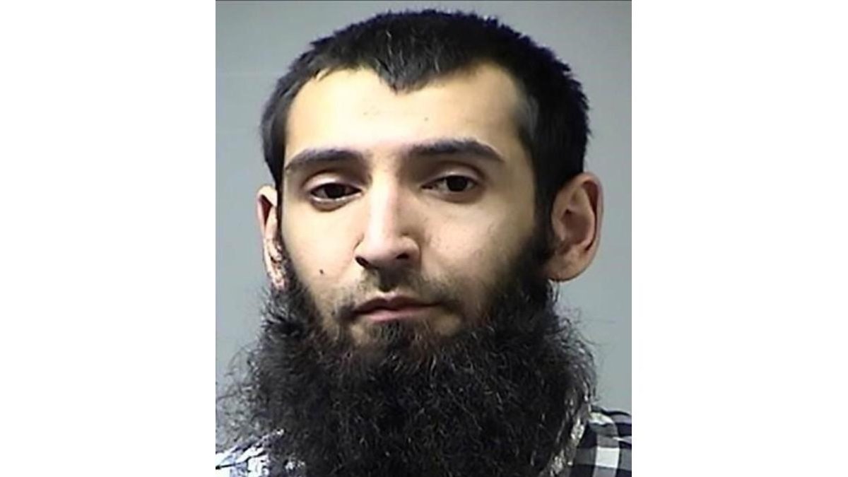 Sayfullo Saipov, el autor del atentado de Nueva York.-ST CHARLES COUNTY DEPT OF CORR