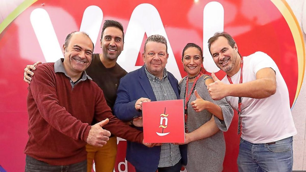 Alberto Chicote en la inaugaración del concurso Pinchos y Tapas.-J.M. LOSTAU
