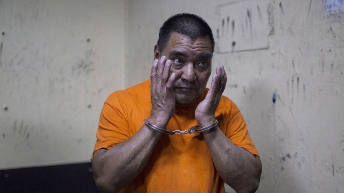 Santos López cooperó con sus compañeros de unidad para exterminar la aldea de Dos Erres y formó parte de esa patrulla especial.-AP