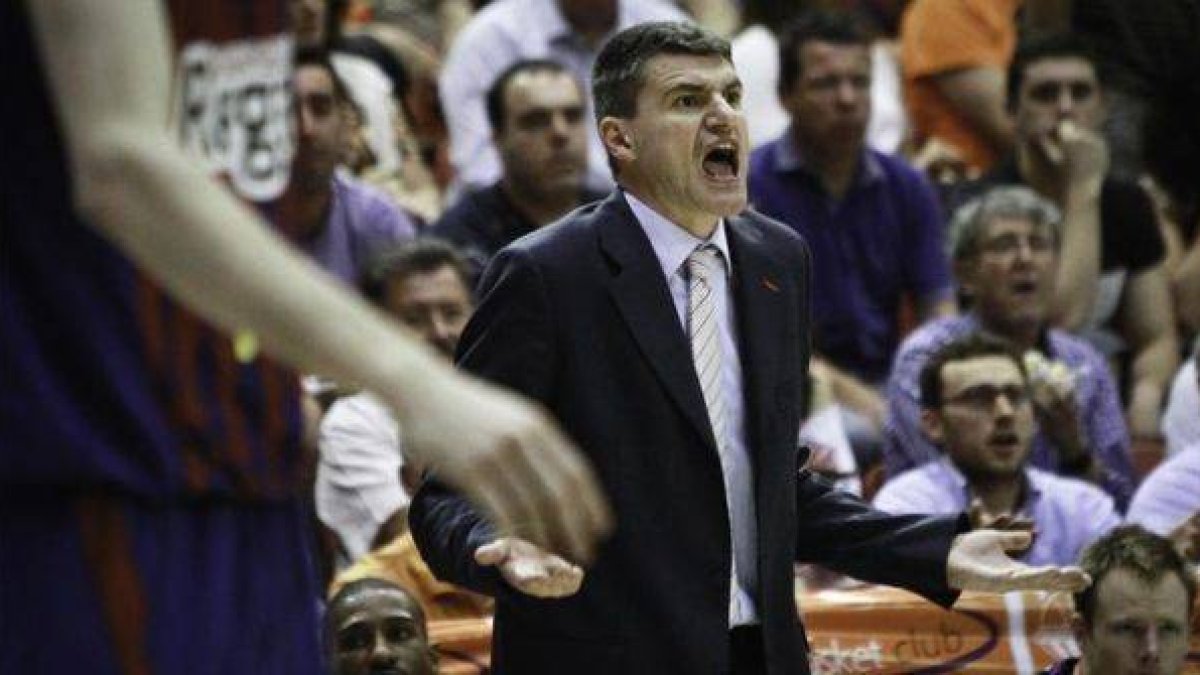 Perasovic, en un partido frente al Barça la pasada temporada.-Foto: MIGUEL LORENZO