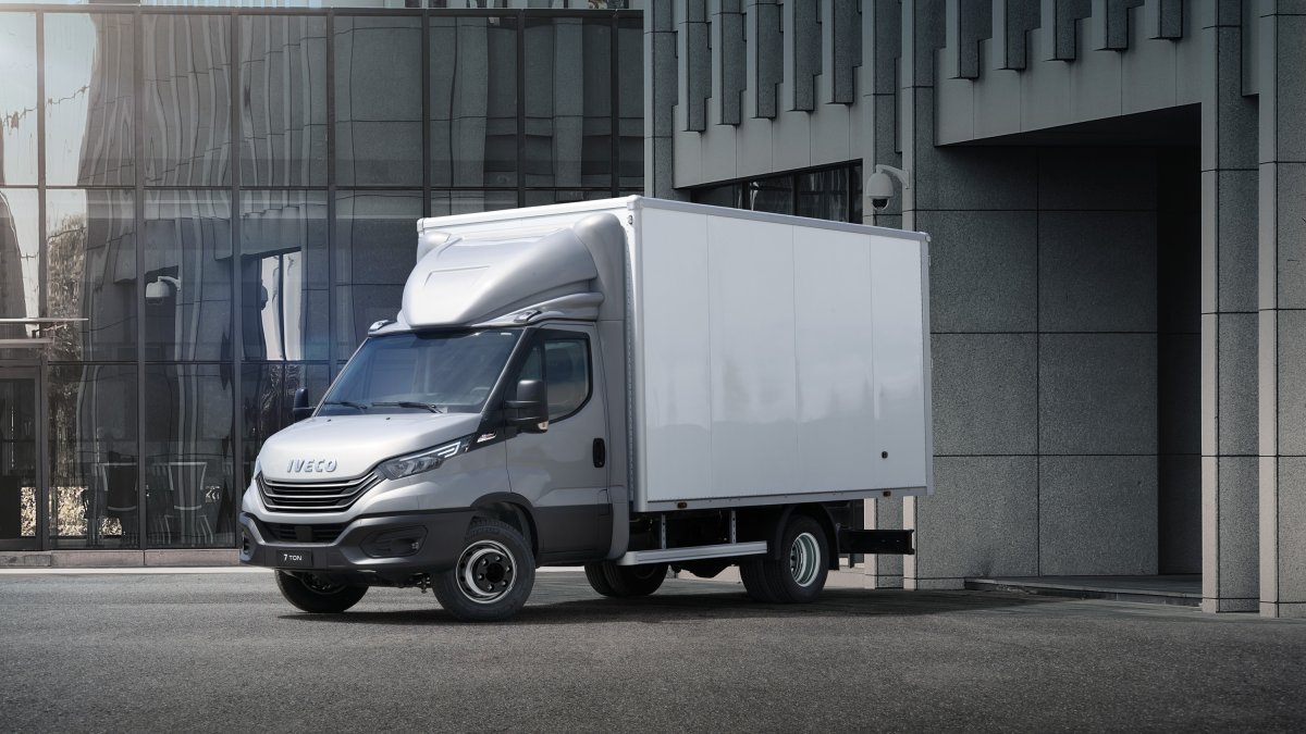 Daily Iveco, cuya cabina se fabrica en Valladolid. E. M.