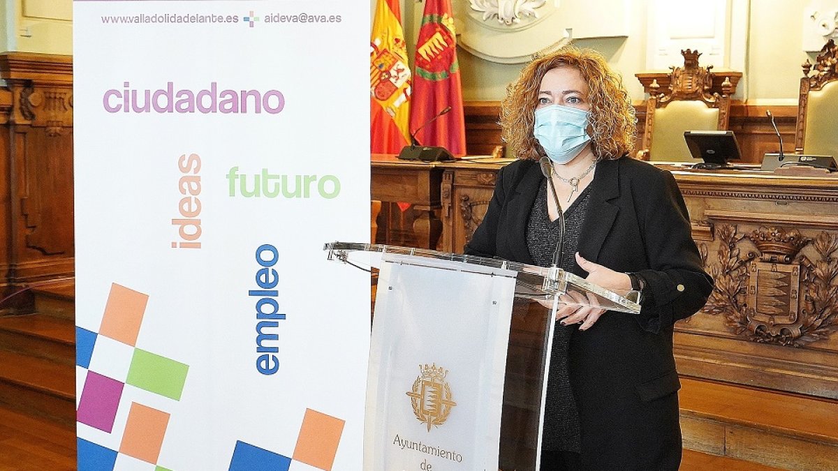Charo Chávez en la presentación de ‘DUMinVal’ | E.P.