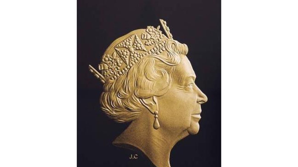 El nuevo perfil de Isabel II para las monedas.-Foto: REUTERS / SUZANNE PLUNKETT