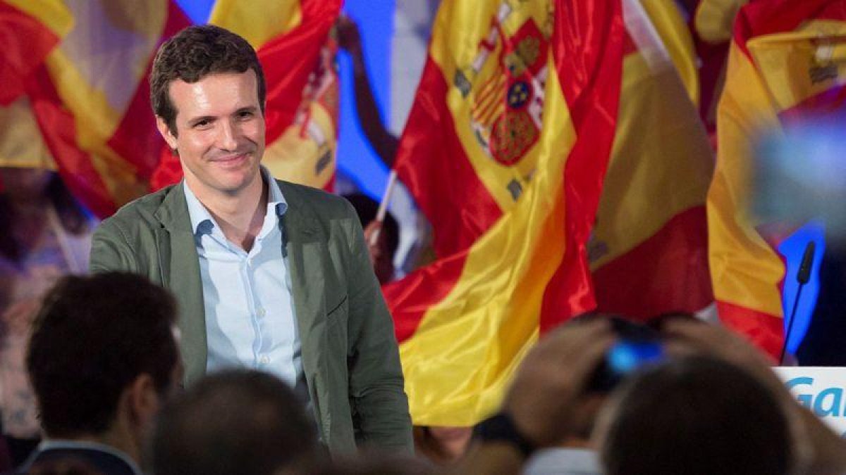 “La Hispanidad es la etapa más brillante de la historia del hombre junto con el Imperio Romano”, ha dicho en su intervención.-DANIEL PÉREZ - EFE