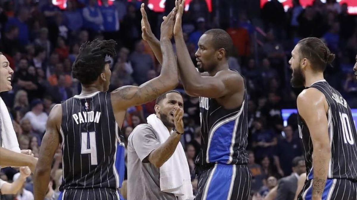 Serge Ibaka acabó con su exequipo con uno de los mejores partidos de su carrera en la NBA.-