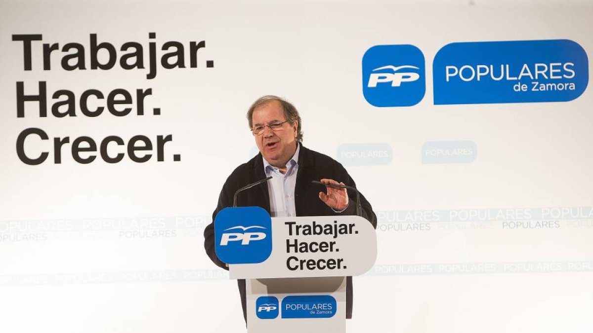 Juan Vicente Herrera en un acto del partido-Ical