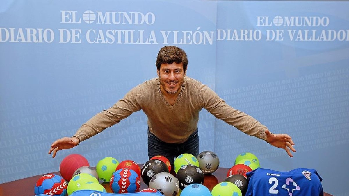 Iñaki Malumbres, en una imagen de archivo en una entrevista en Diario de Valladolid-El Mundo.-J. M. LOSTAU