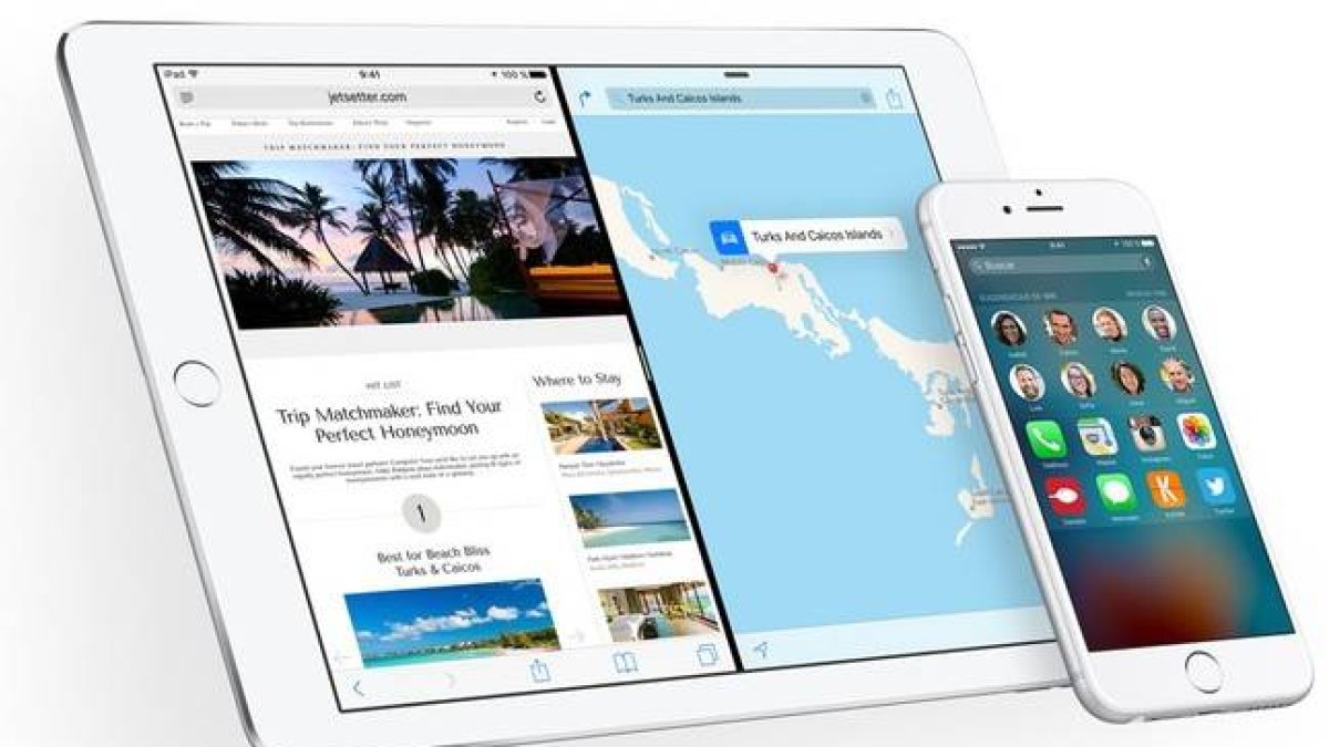 Novedades de iOS 9 para iPhone e iPad.-