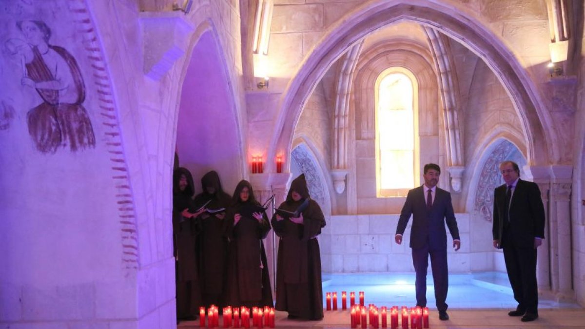 El hotel Castilla Termal Monasterio en su inaguración.-Eduardo Margareto / ICAL