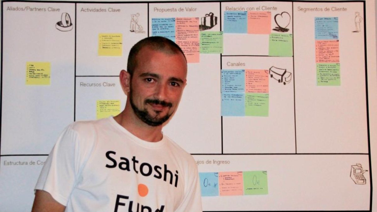 Alejandro Casas, emprendedor leonés que ha creado Shelpin-EL MUNDO