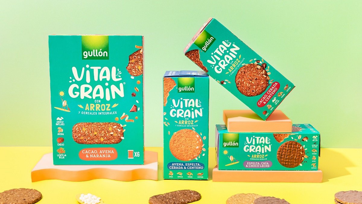 Nueva familia 'Vitalgrain' de Galletas Gullón. -E.M.