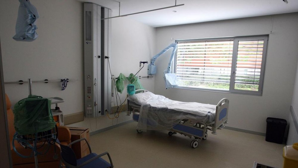Habitación en el Hospital Río Hortega de Valladolid-ICAL