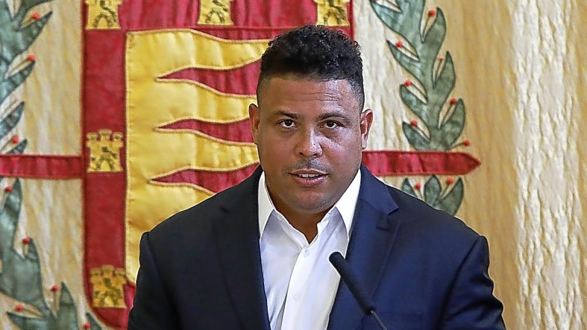 Ronaldo Nazario, exfutbolista brasileño.-J.M. LOSTAU