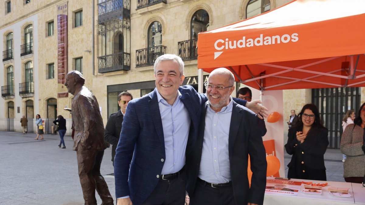 Luis Garicano y Francisco Igea, en una imagen de archivo.-ICAL