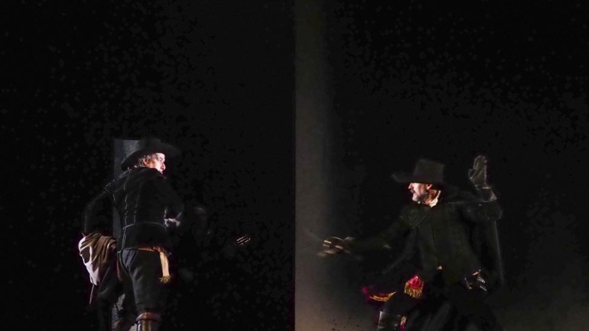 Ensayo general de ‘El Caballero de Olmedo’ de la Compañía Noviembre Teatro con el que el Calderón inaugura temporada.-PHOTOGENIC