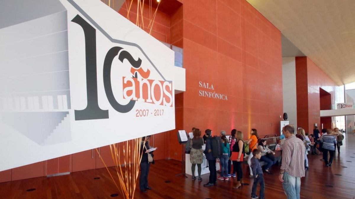Jornada de puertas abiertas con motivo del X aniversario del Centro Cultural Miguel Delibes-MIRIAM CHACÓN / ICAL