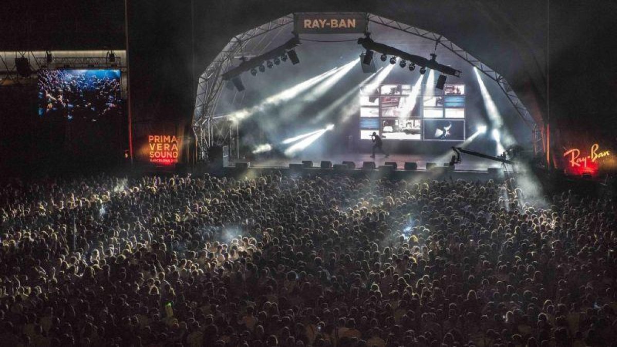 Concierto en la última edición del festival Primavera Sound.-FERRAN SENDRA