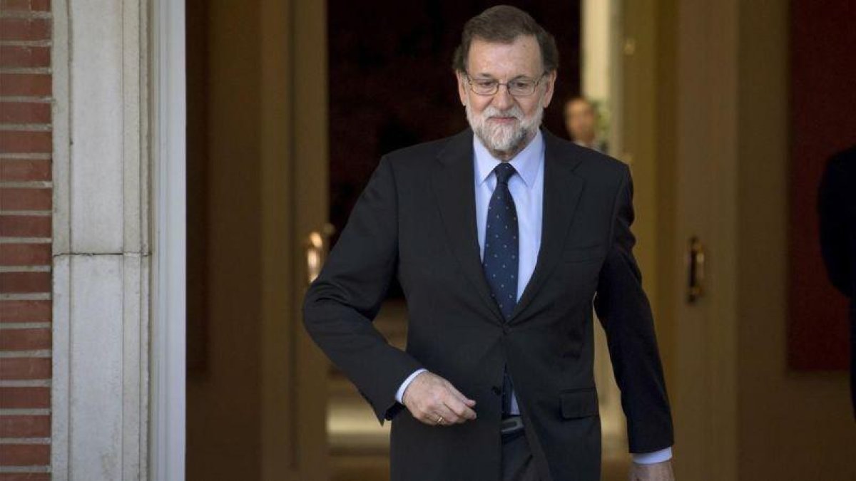 Mariano Rajoy, el pasado 2 de octubre en la Moncloa.-EFE / LUCA PIERGIOVANNI