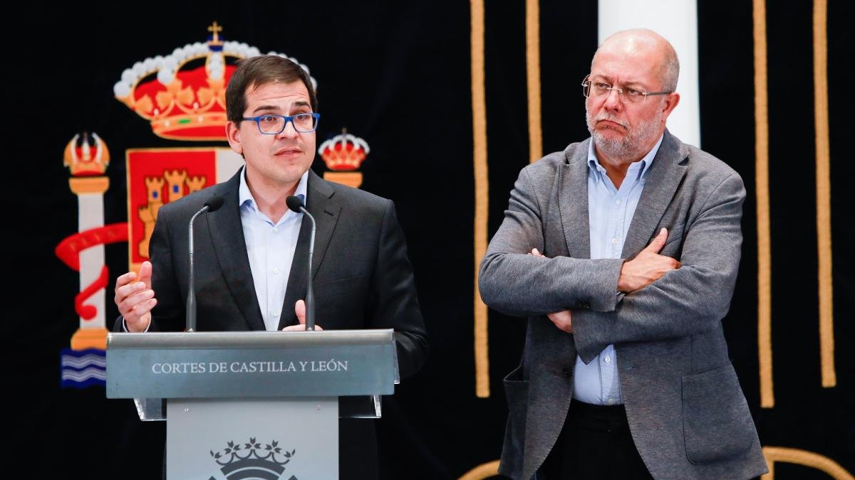 José María Espejo Saavedra y Francisco Igea. -J. M. LOSTAU