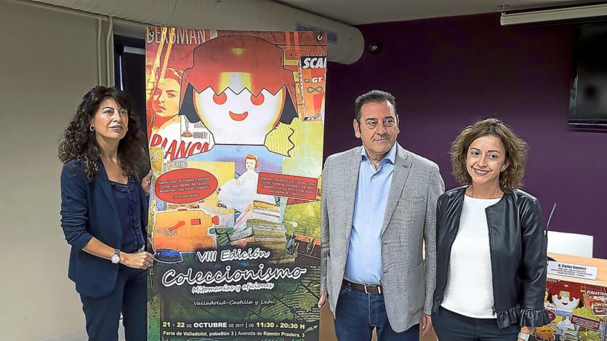 Ana Redondo, Carlos Ramírez y María Ángeles Gómez del Centro Buendía.-PHOTOGÉNIC