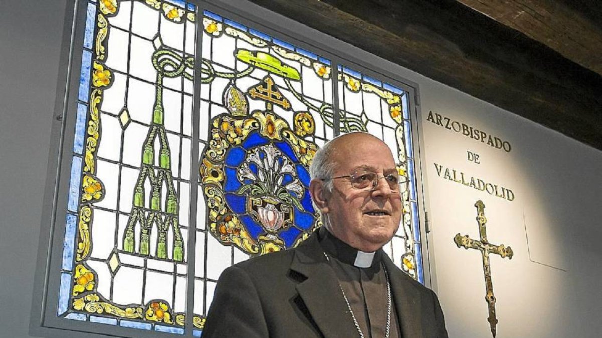 El arzobispo de Valladolid y presidente de la Conferencia Episcopal Española, Ricardo Blázquez-M. Á. SANTOS