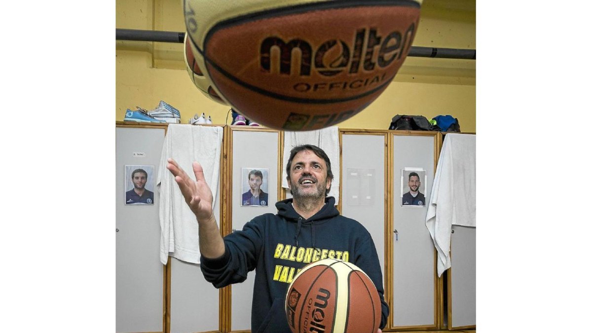 Porfi Fisac en su etapa en Valladolid-MIGUEL ÁNGEL SANTOS