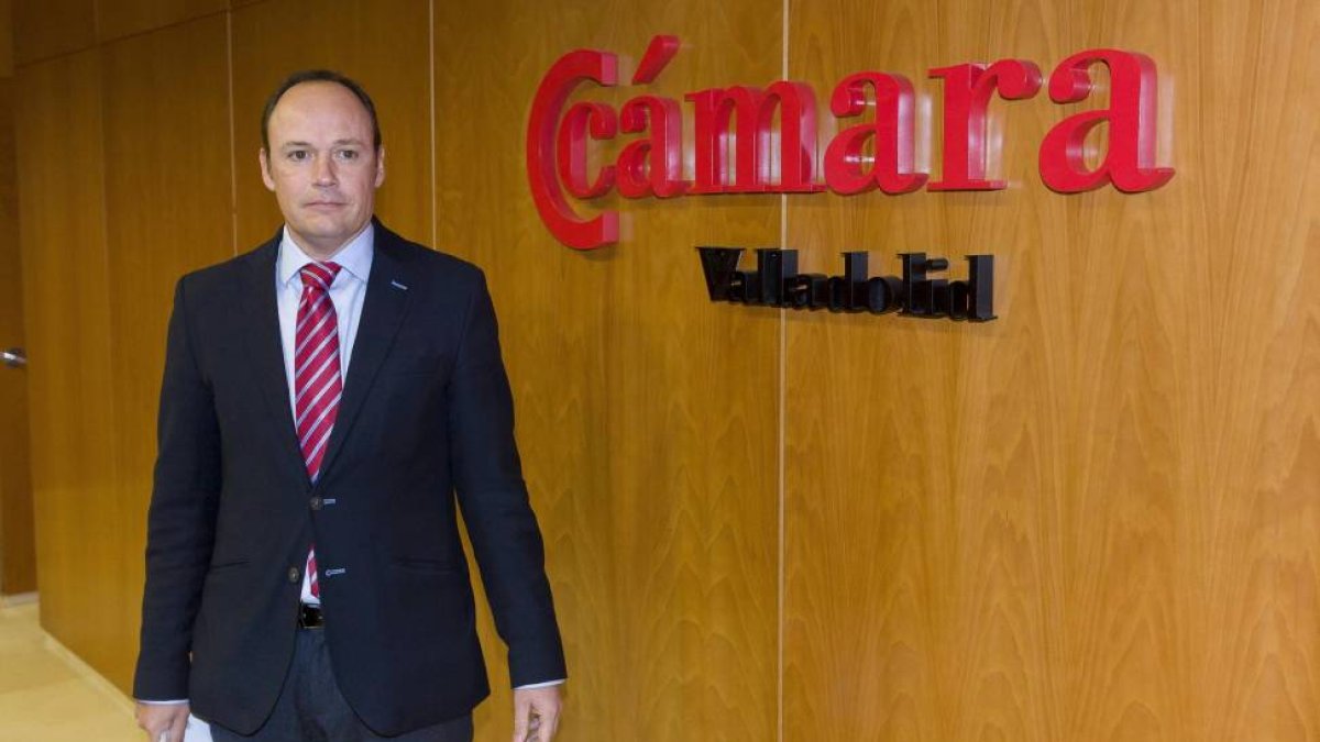 Carlos Villar antes de hacer balance de su primer año presidiendo la Cámara-Efe