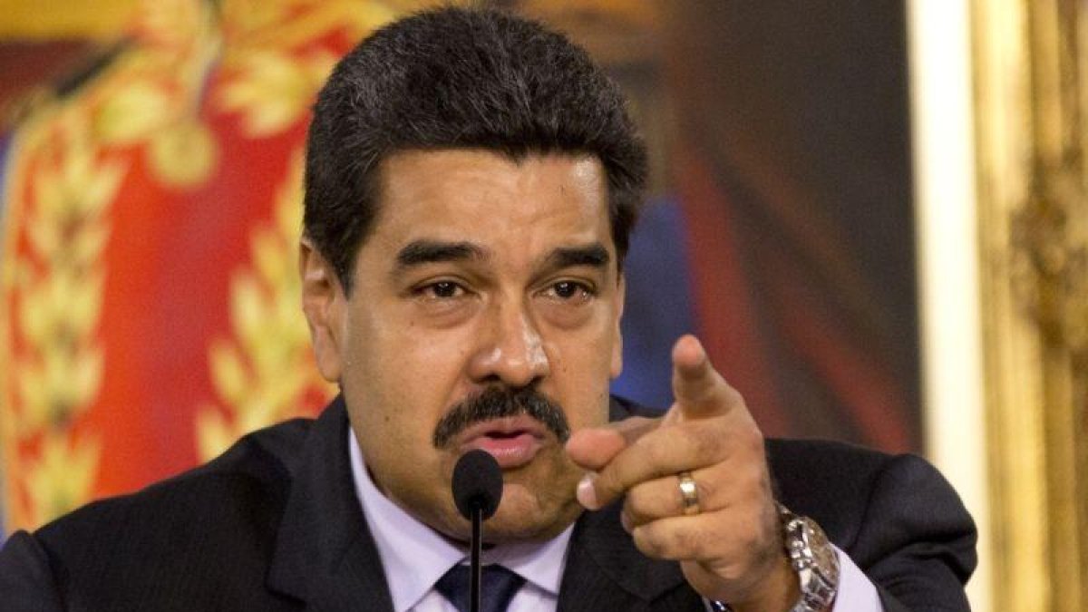 El presidente venezolano, Nicolás Maduro.-ARIANA CUBILLOS / AP