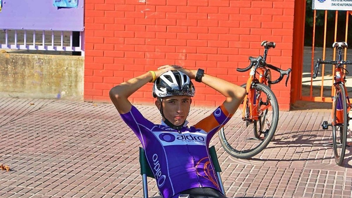 El vallisoletano Jesús Arozamena, durante un momento de relax.-EL MUNDO