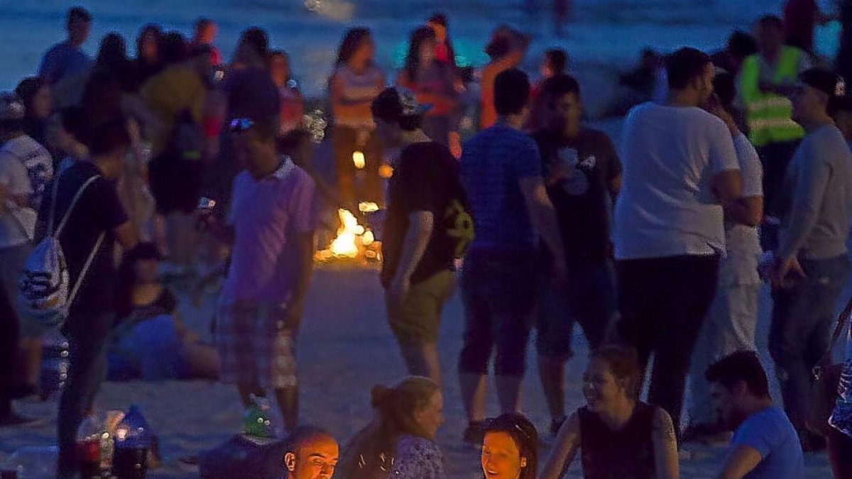 Imagen de la celebración de la hoguera el pasado año-PHOTOGHENIC