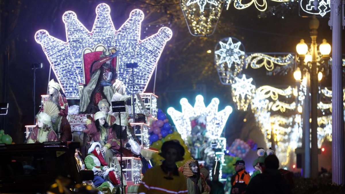 Cabalgata en Valladolid 2023