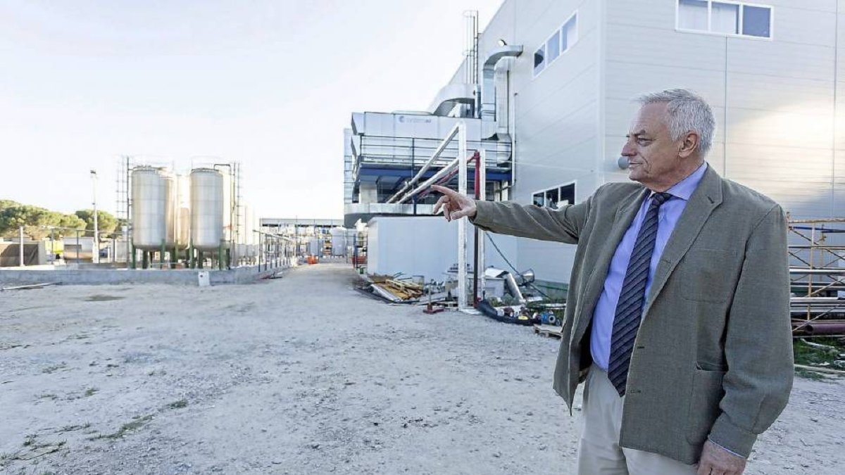 Gerardo Gutiérrez, presidente de Gadea, en Boecillo, donde acometerá las nuevas inversiones.-Pablo Requejo
