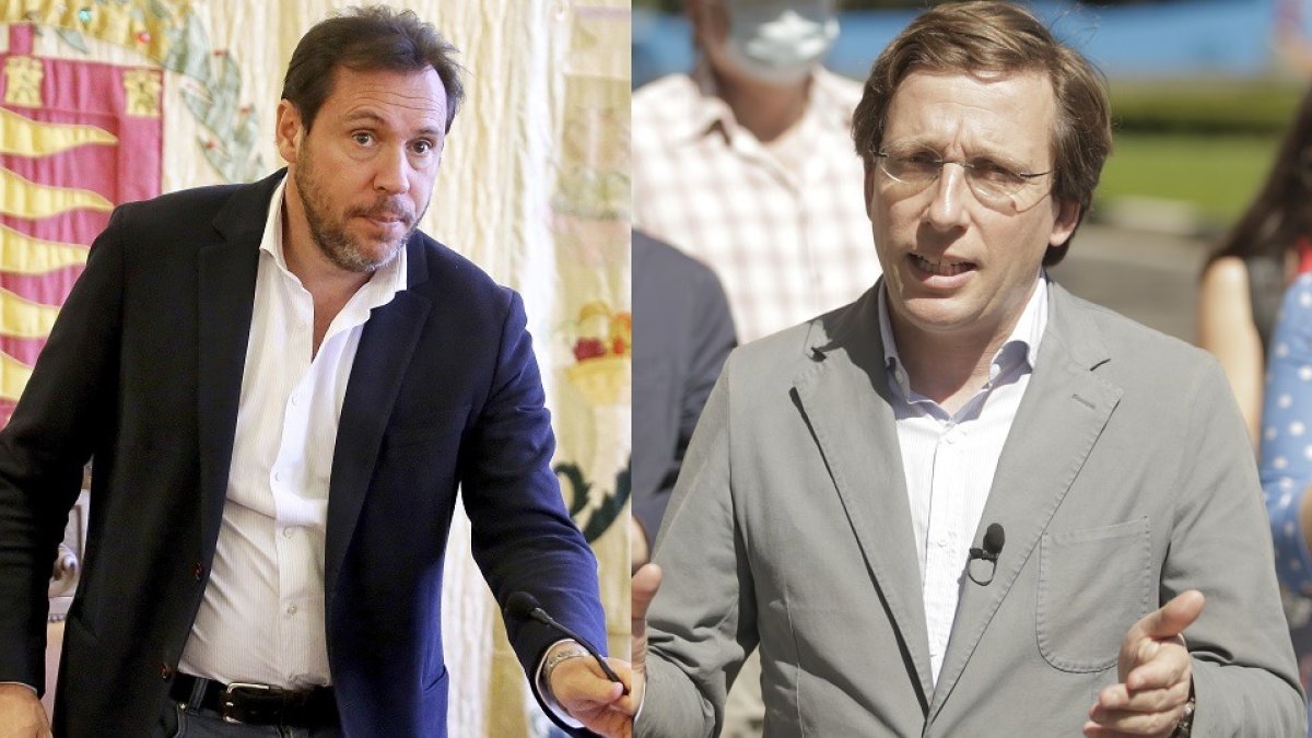 Óscar Puente y José Luis Martínez-Almeida