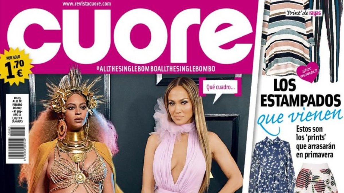 Portada de la revista 'Cuore'.-