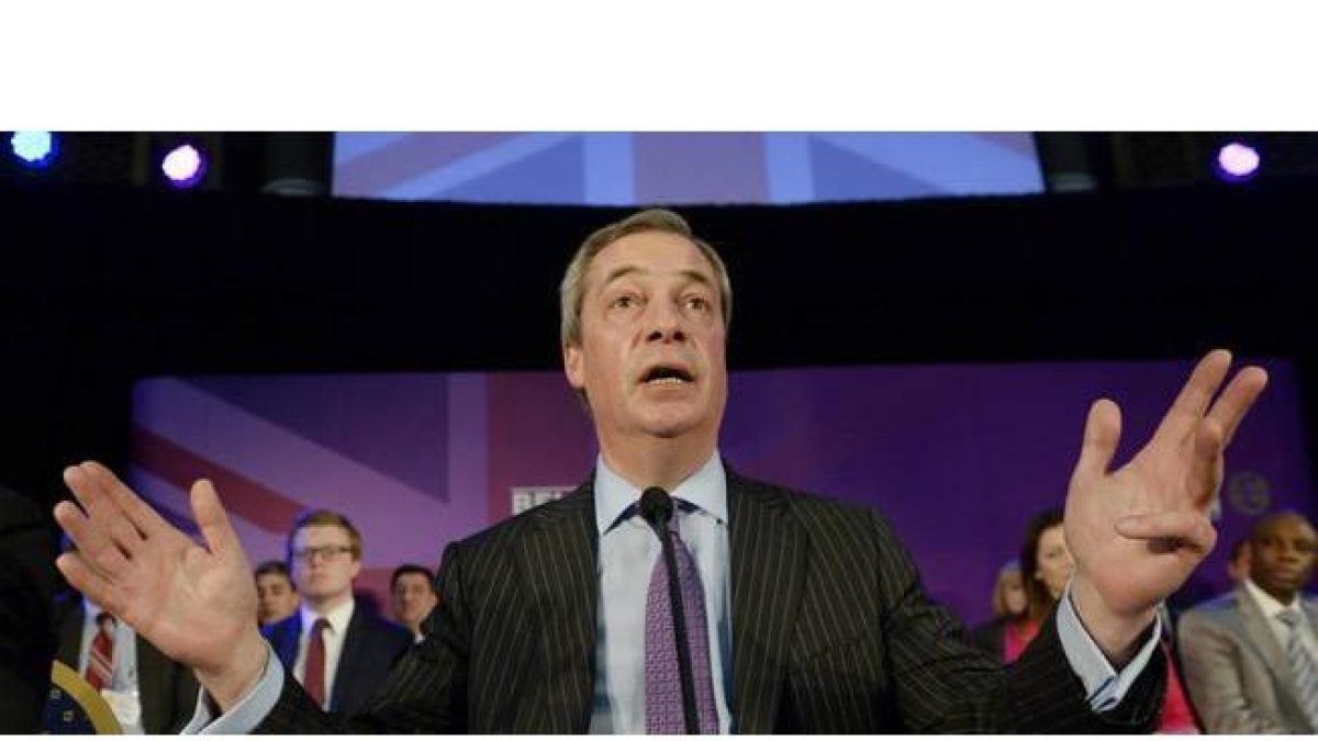 Nigel Farage.-EFE