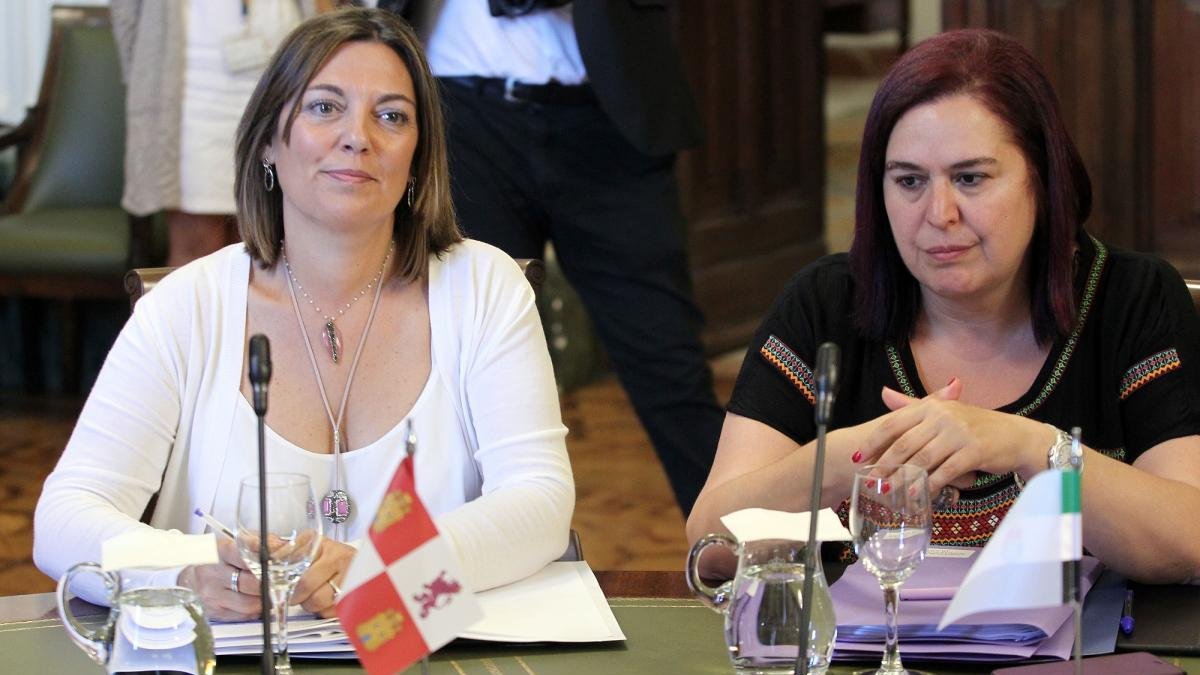 La consejera de Agricultura y Ganadería y portavoz de la Junta de Castilla y León, Milagros Marcos, asiste al Consejo Consultivo de Política Agrícola para Asuntos Comunitarios y a la Conferencia Sectorial de Agricultura y Desarrollo Rural.-Juan Lázaro / ICAL