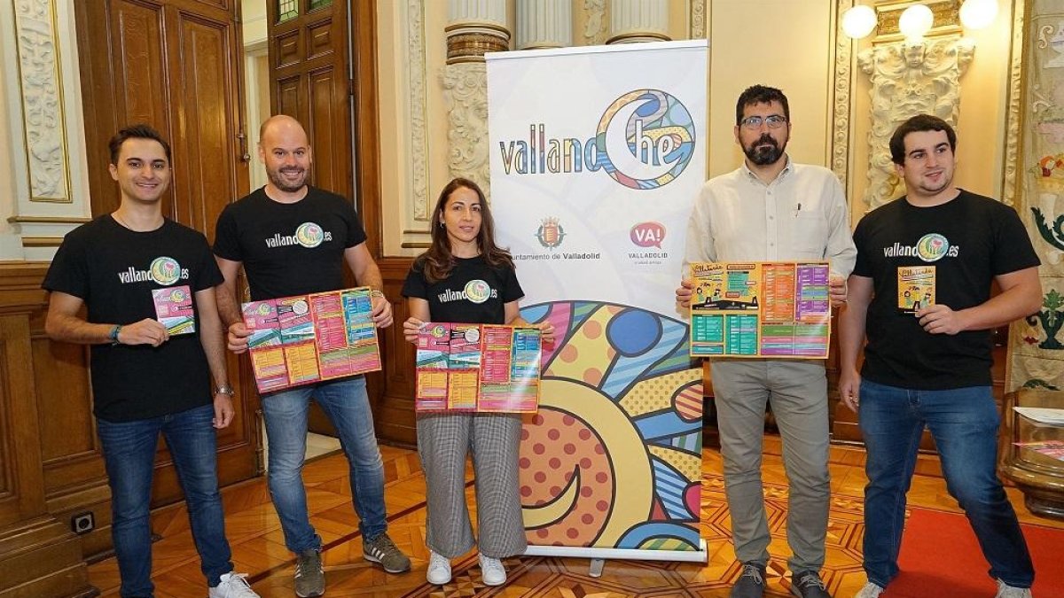 Momento de la presentación de Vallanoche y Vallatarde.-EUROPA PRESS