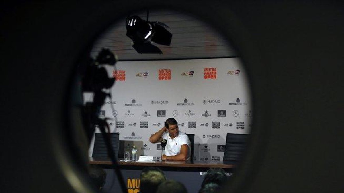 Rafael Nadal, en Madrid.-EFE / JAVIER LIZÓN (EFE)