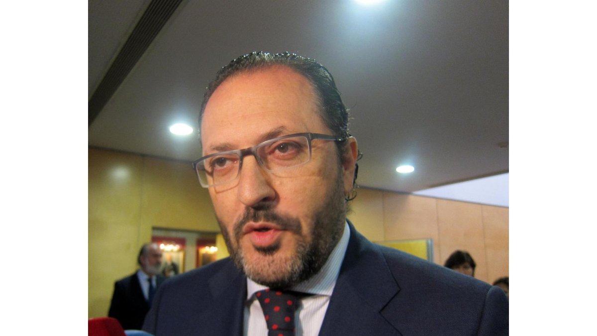 Javier Garicano ingresa en la Real Academia de Legislación y Jurisprudencia de Valladolid. E.P.