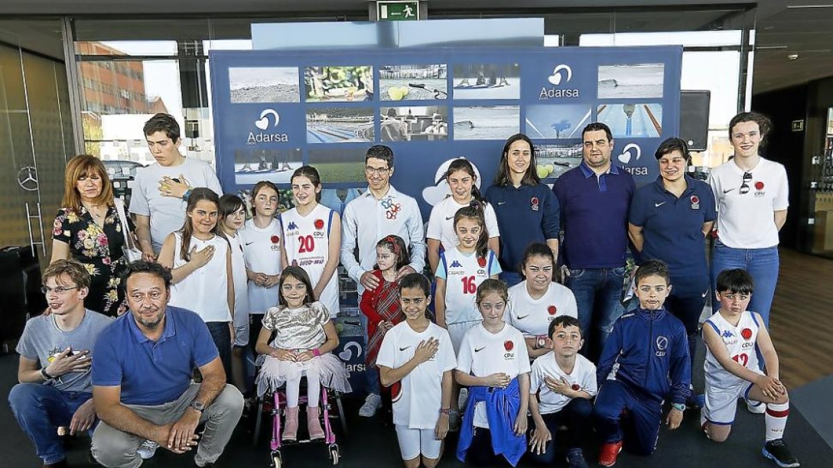 Ganadores de los premios Corazón Adarsa 2018.-J.M. LOSTAU